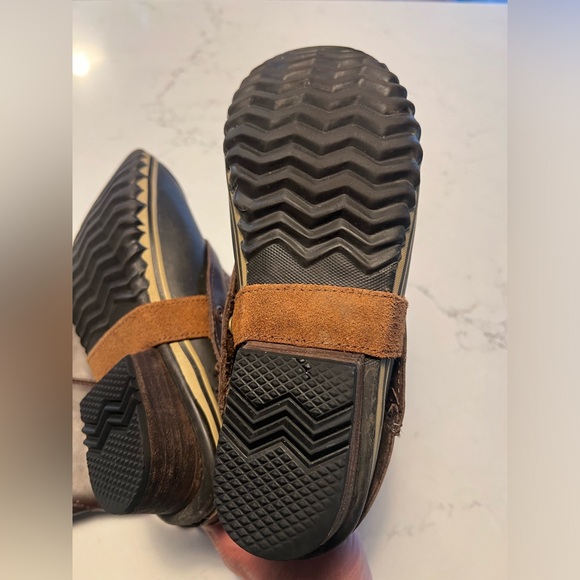 Sorel Slimpack Tall Boots nutmeg brown leather upper equestrian size 6 US - Picture 7 of 10